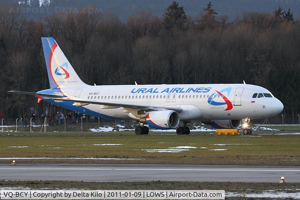 VQ-BCY, 2001 Airbus A320-214 C/N 1484, SVR [U6] Ural Airlines