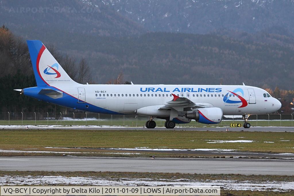 VQ-BCY, 2001 Airbus A320-214 C/N 1484, SVR [U6] Ural Airlines