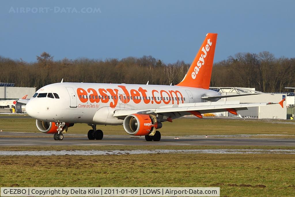 G-EZBO, 2007 Airbus A319-111 C/N 3082, EZY [U2] easyJet