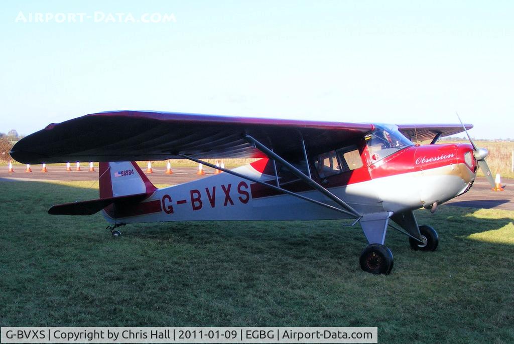 G-BVXS, 1946 Taylorcraft BC-12D Twosome C/N 9284, Leicester resident
