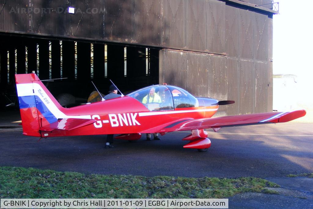 G-BNIK, 1974 Robin HR-200-120B C/N 43, Leicester resident