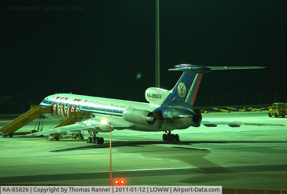 RA-85826, 1989 Tupolev Tu-154M C/N 89A812, KMV Tupolev Tu-154
