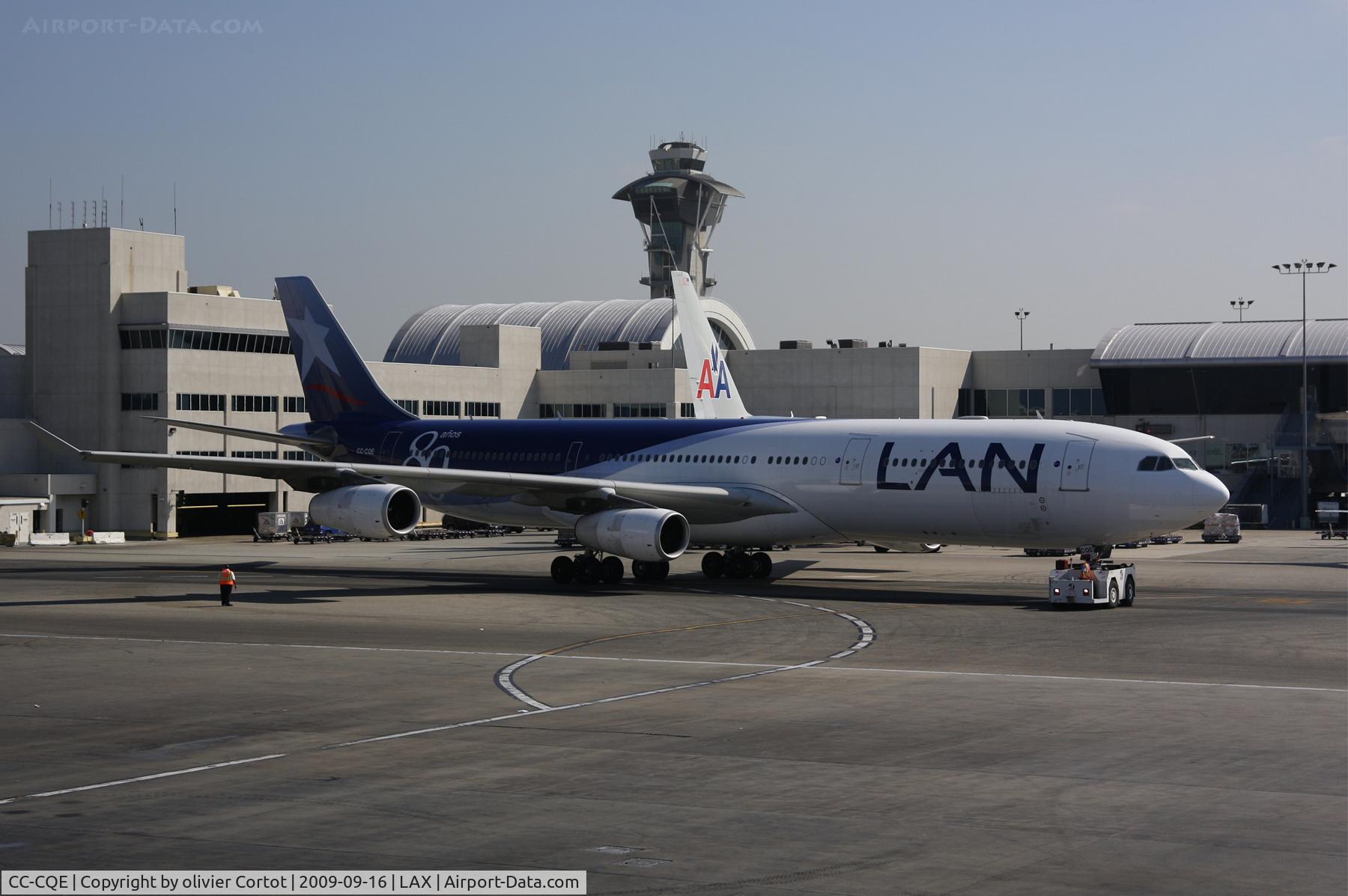 CC-CQE, 2001 Airbus A340-313X C/N 429, Special markings 