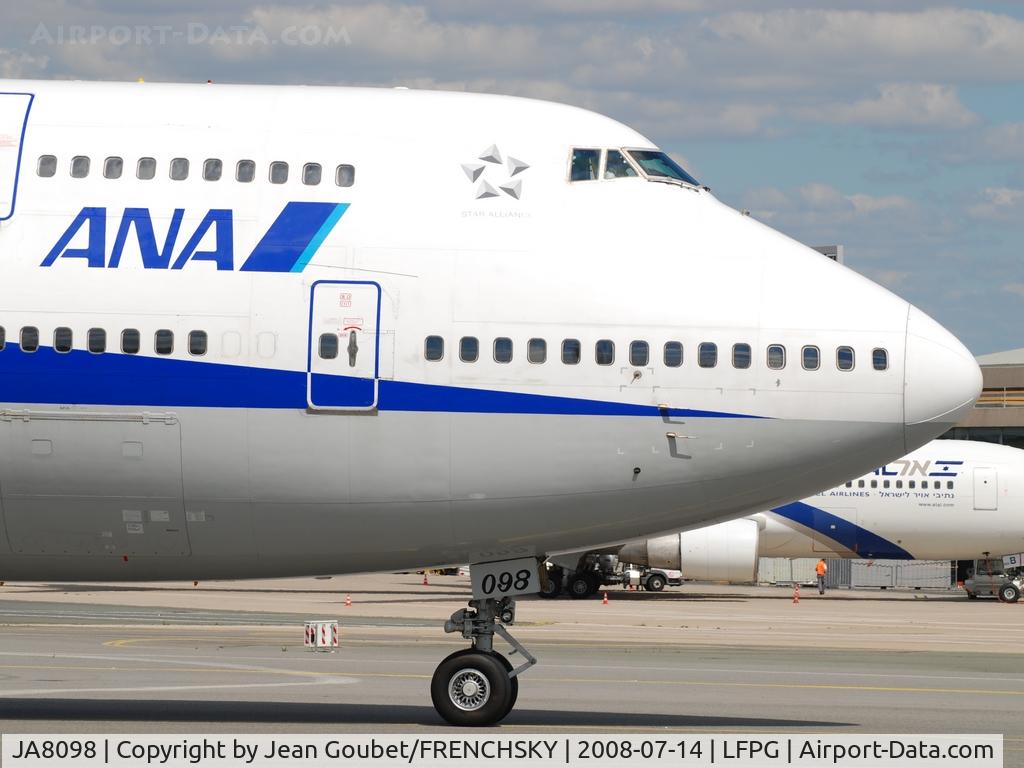 JA8098, 1991 Boeing 747-481 C/N 25207, Stored 10/2010 as N599MS