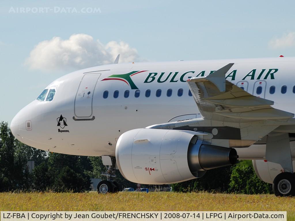 LZ-FBA, 2008 Airbus A319-112 C/N 3564, aux //