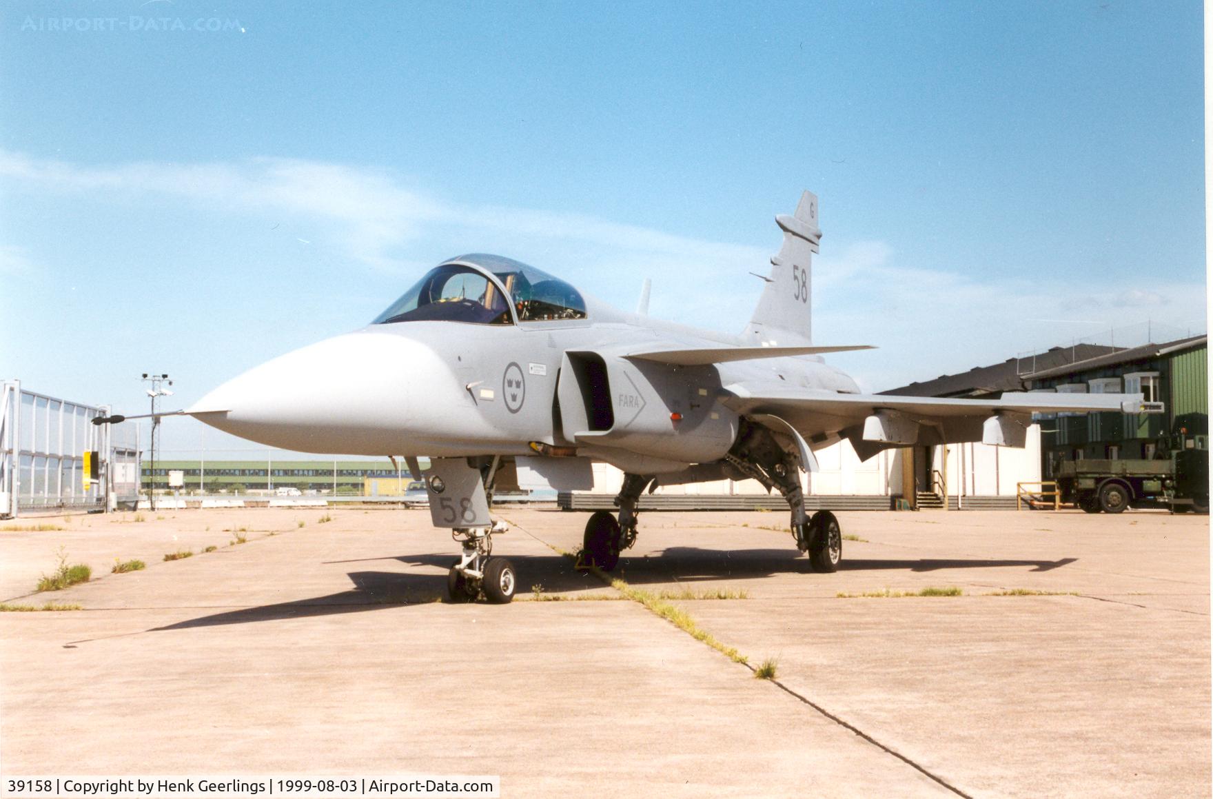 39158, Saab JAS-39A Gripen C/N 39158, Saab Gripen , Halmstad