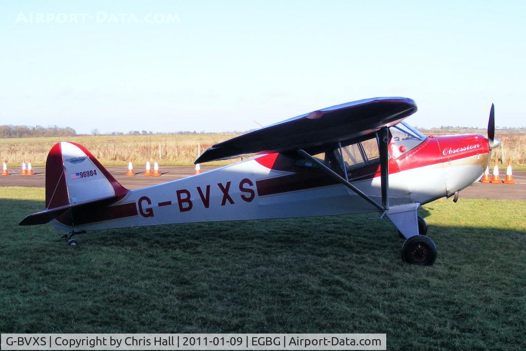 G-BVXS, 1946 Taylorcraft BC-12D Twosome C/N 9284, Leicester resident