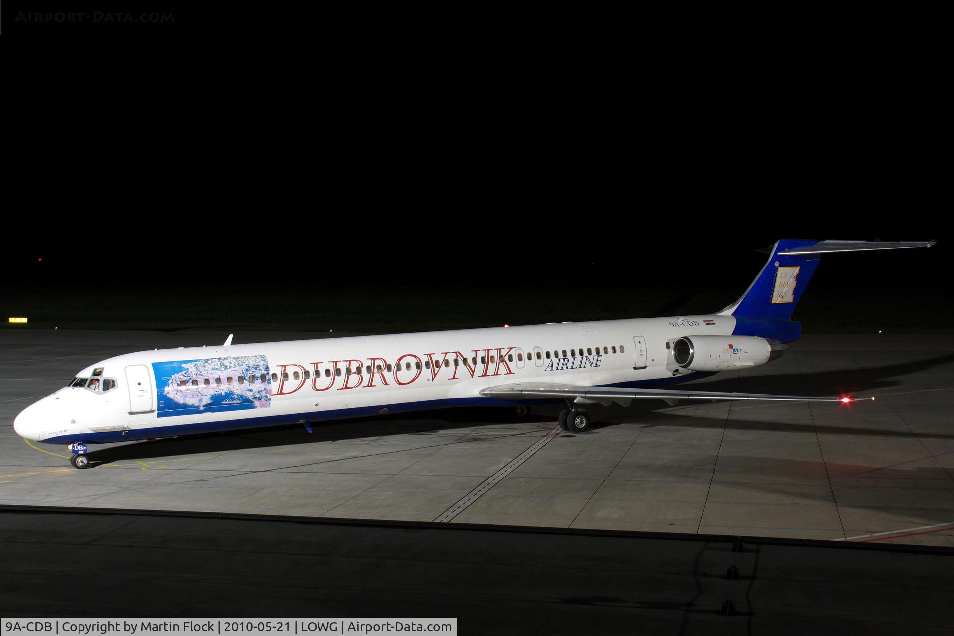 9A-CDB, 1991 McDonnell Douglas MD-83 (DC-9-83) C/N 49986, .