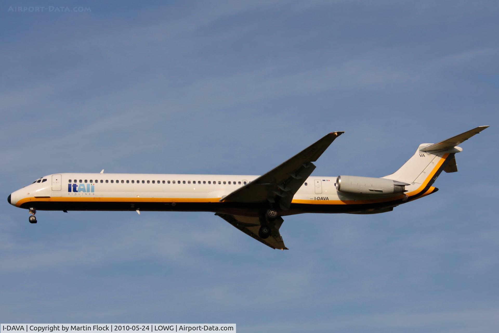 I-DAVA, 1986 McDonnell Douglas MD-82 (DC-9-82) C/N 49215, .