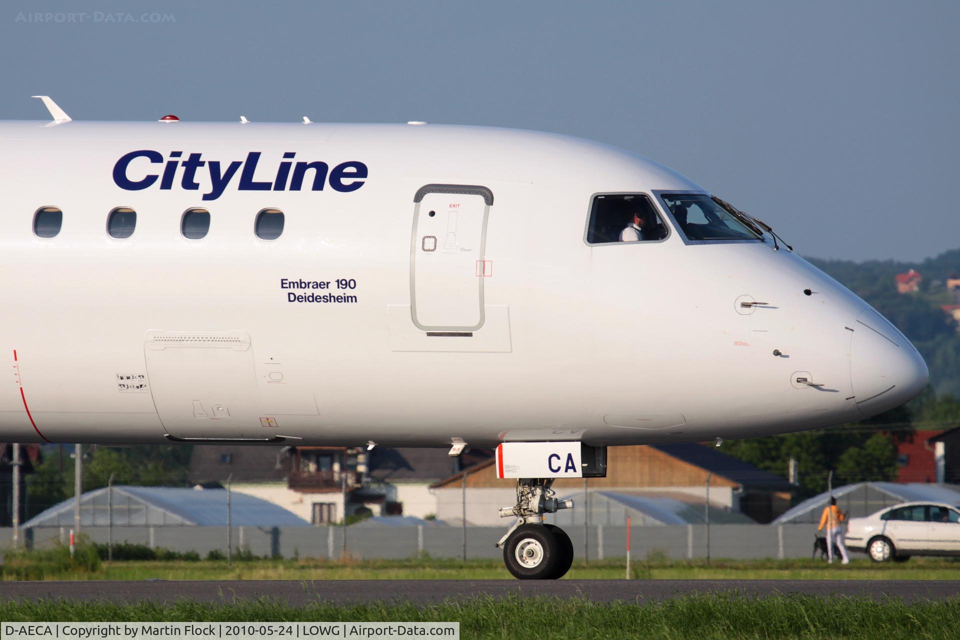 D-AECA, 2009 Embraer 190LR (ERJ-190-100LR) C/N 19000327, .
