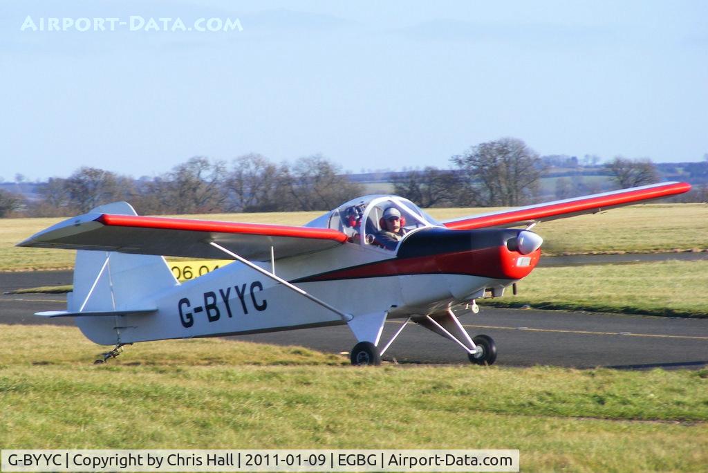 G-BYYC, 2000 Hapi Cygnet SF-2A C/N PFA 182-12311, visitor to the BMAA Icicle 2011 fly-in