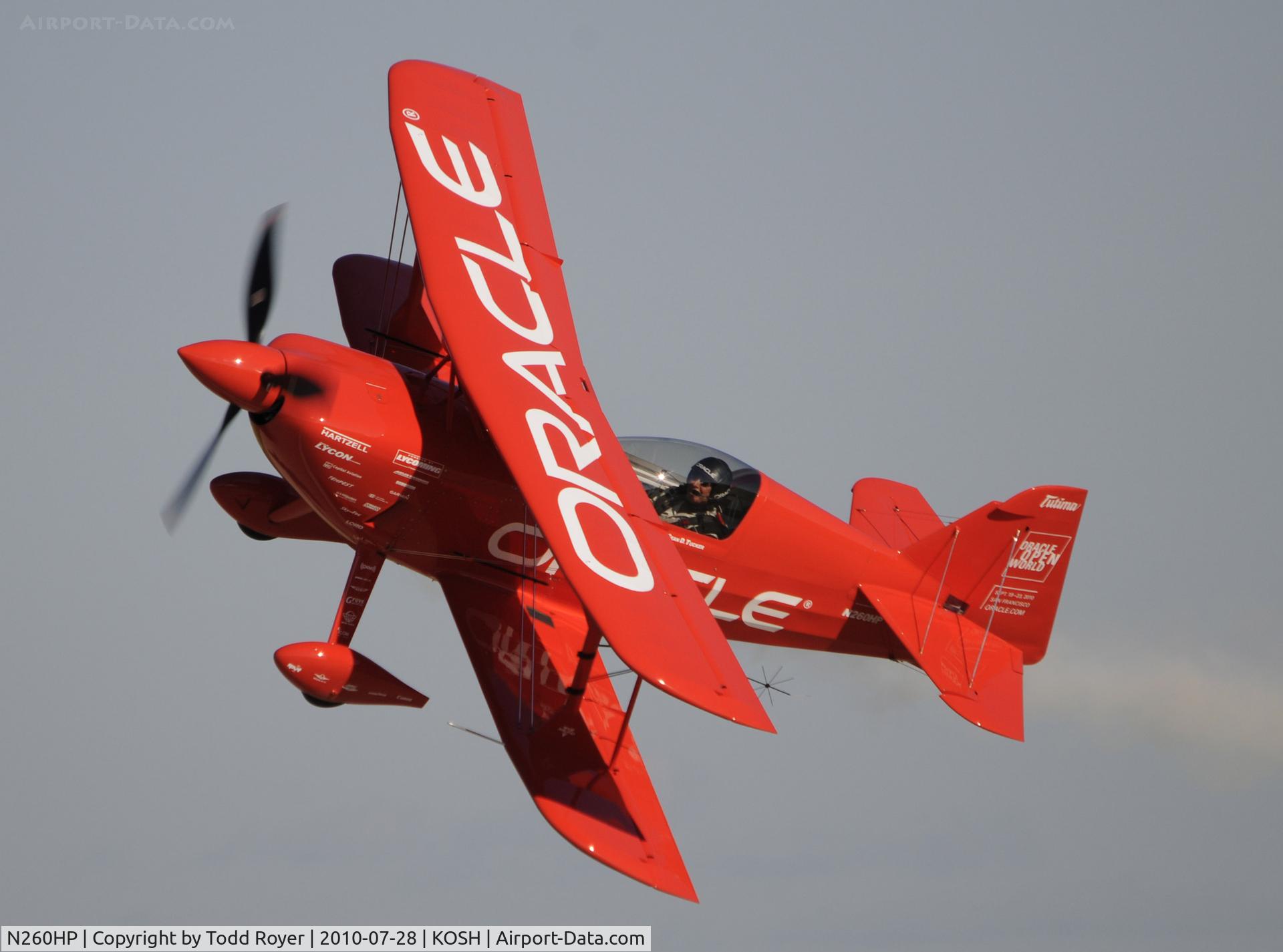 N260HP, 2010 Aviat Pitts S-1S C/N 0001, AIRVENTURE 2010