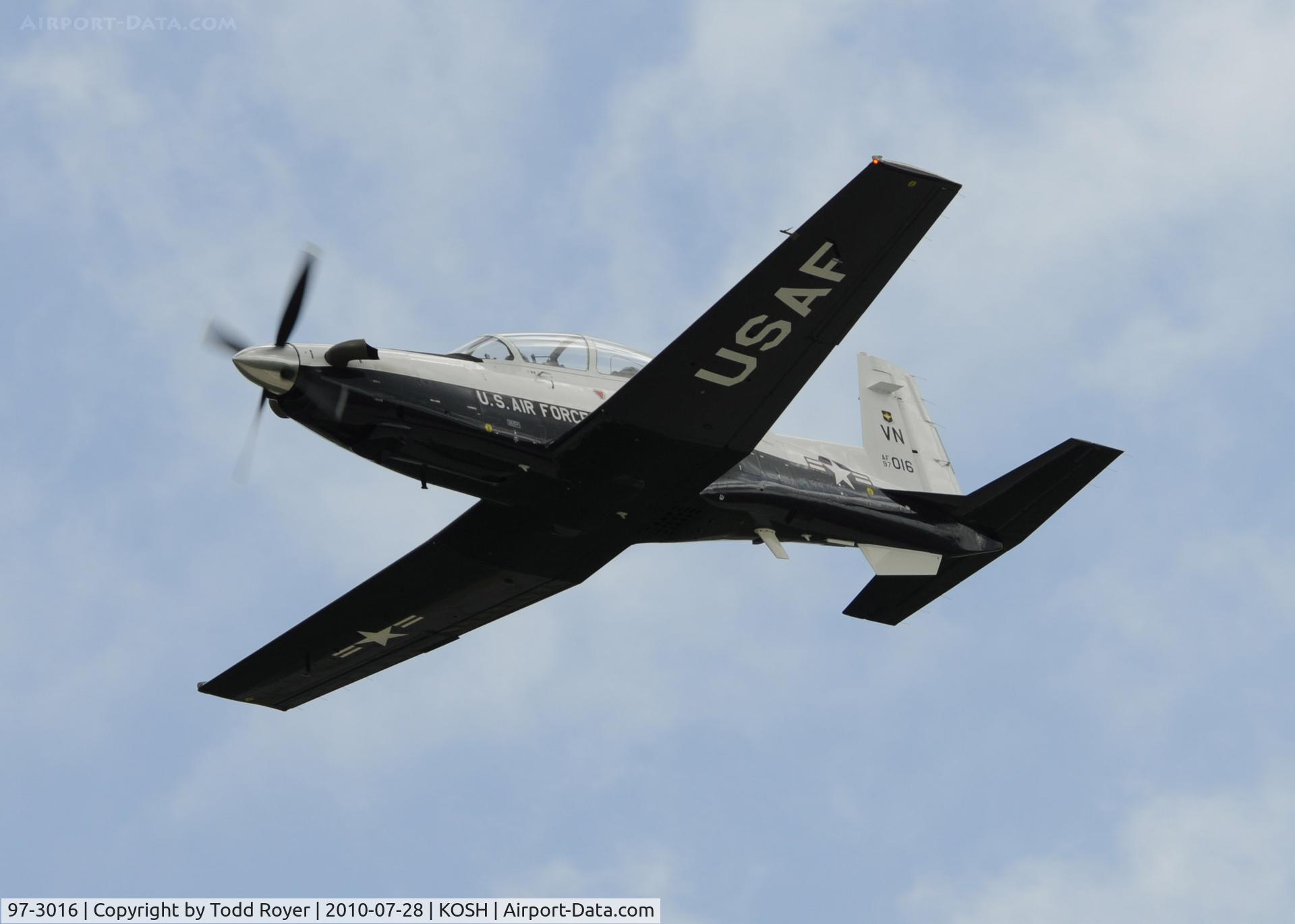 97-3016, 1997 Raytheon T-6A Texan II C/N PT-20, AIRVENTURE 2010