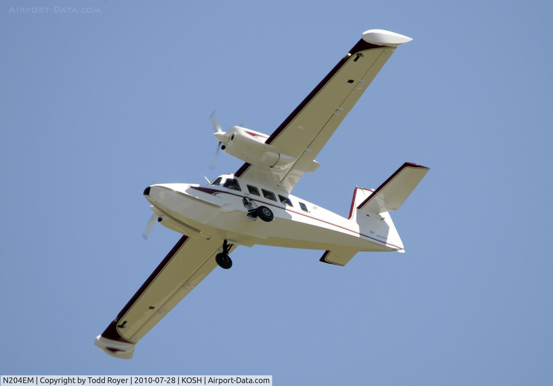 N204EM, 2006 Ellison-Mahon Gweduck C/N 001, AIRVENTURE 2010