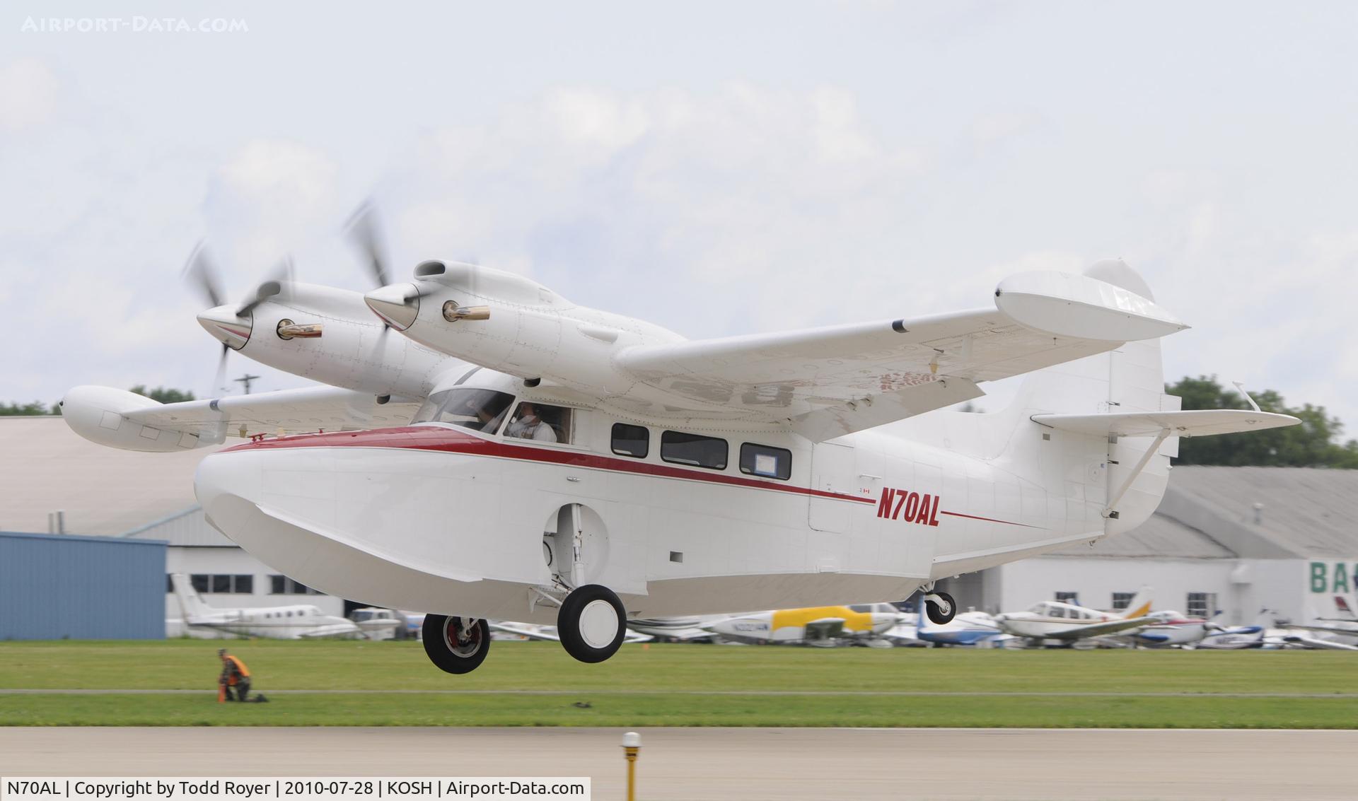 N70AL, 1970 McKinnon G21G C/N 1226, AIRVENTURE 2010