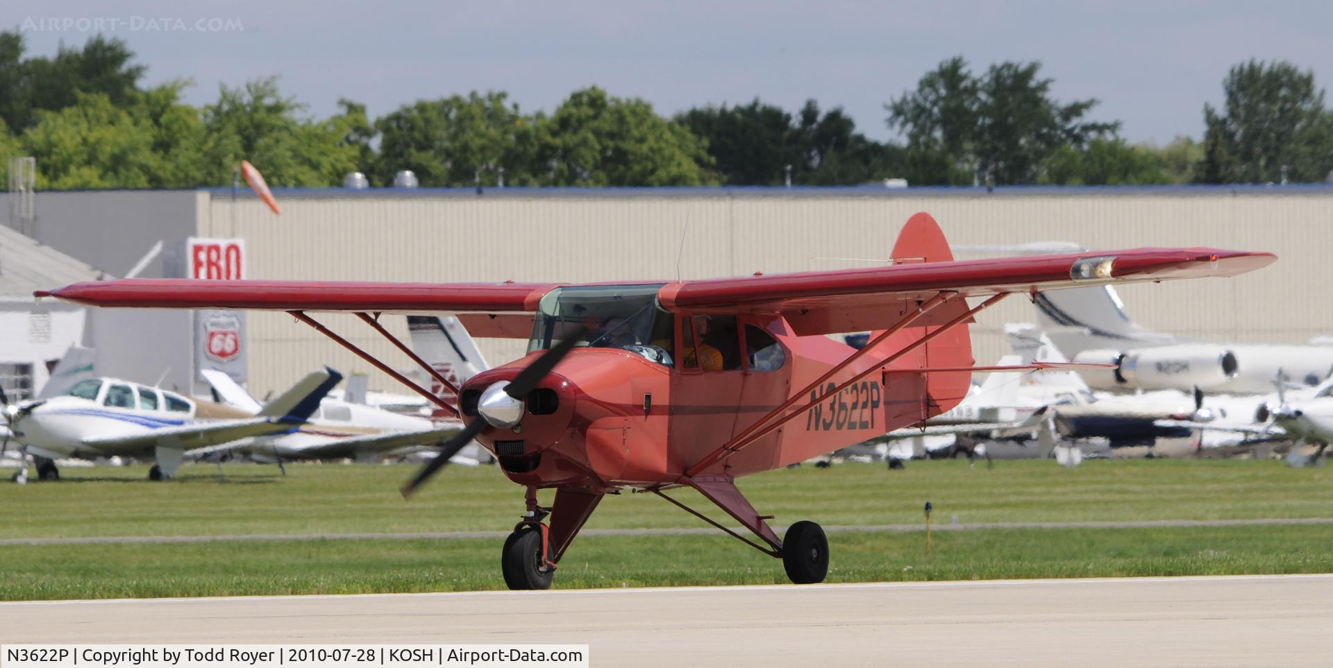 N3622P, 1955 Piper PA-22-150 C/N 22-3355, AIRVENTURE 2010