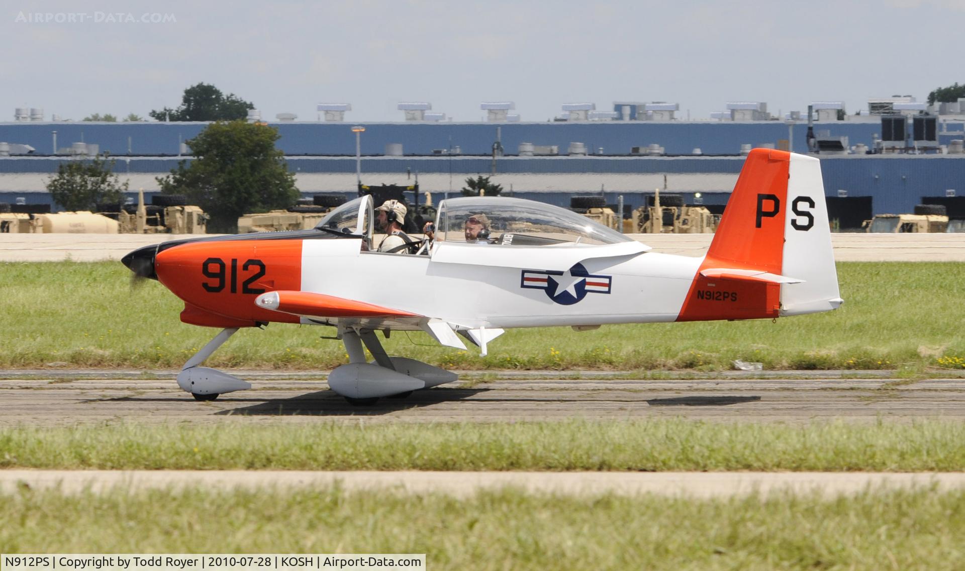 N912PS, 2008 Vans RV-8A C/N 82479, AIRVENTURE 2010