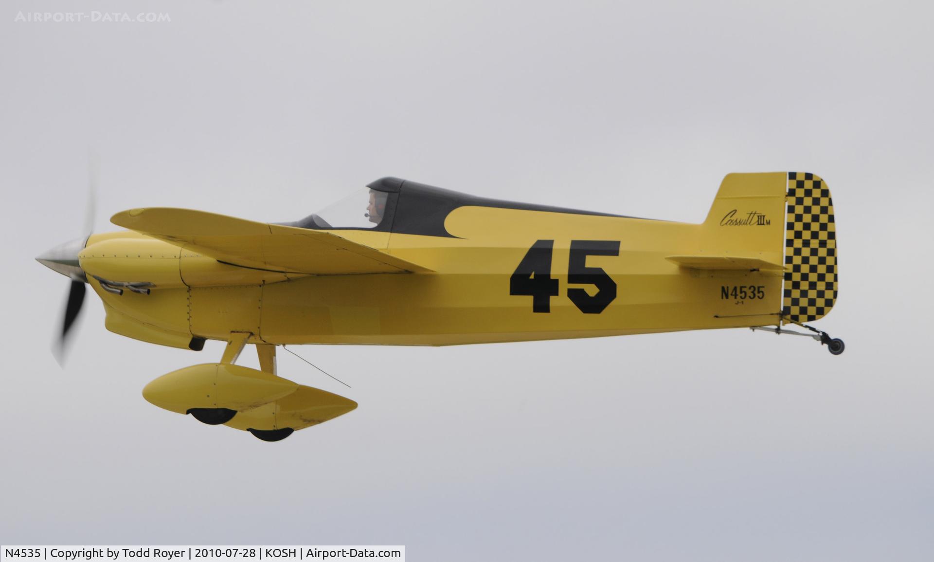 N4535, 1975 Cassutt IIIM C/N J-1, AIRVENTURE 2010