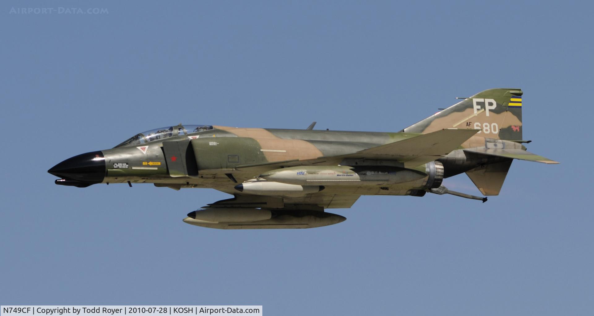 N749CF, 1965 McDonnell F-4D Phantom II C/N 1813 (65-0749), AIRVENTURE 2010