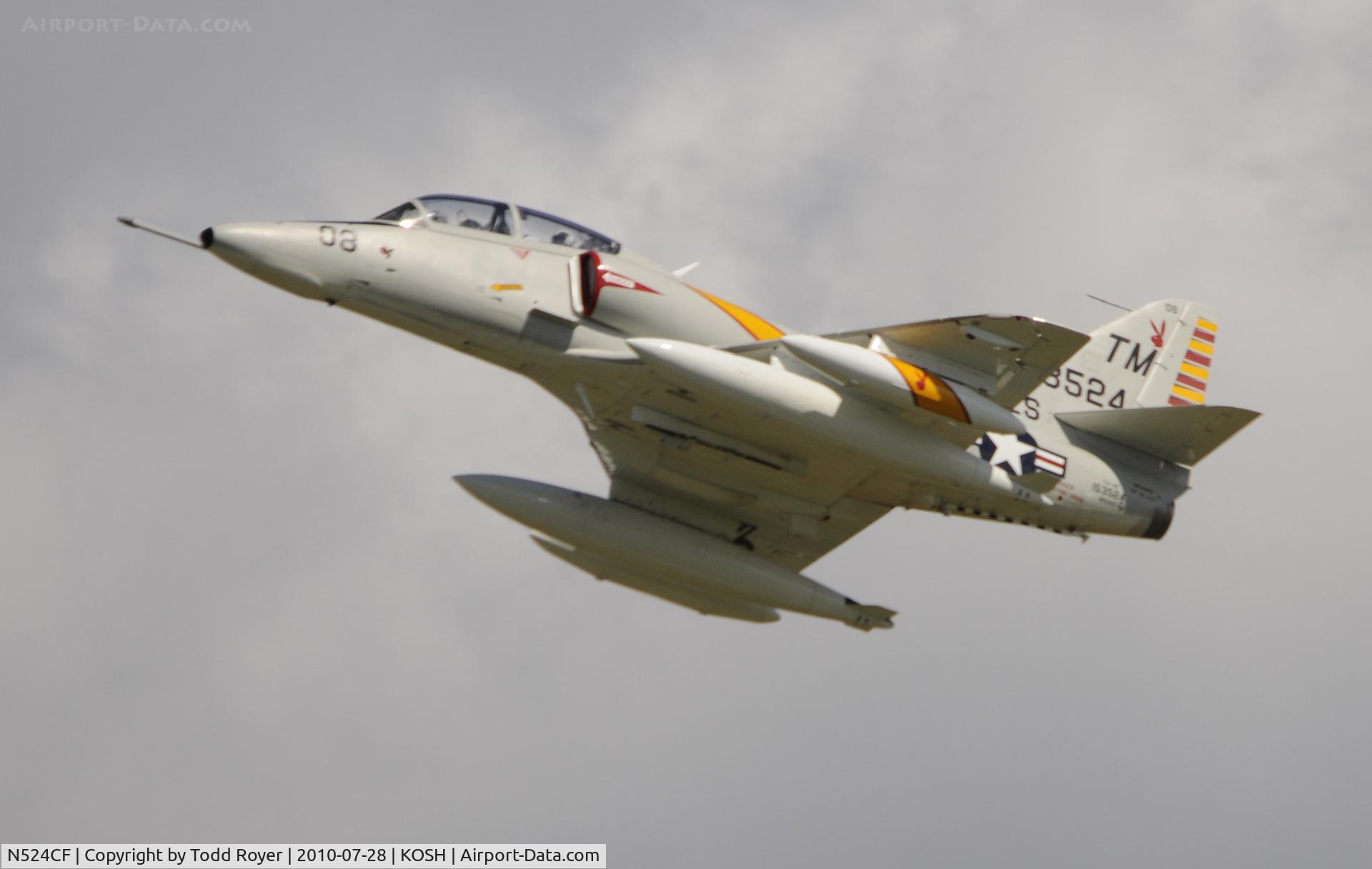 N524CF, 1967 Douglas TA-4F Skyhawk C/N 13590, AIRVENTURE 2010