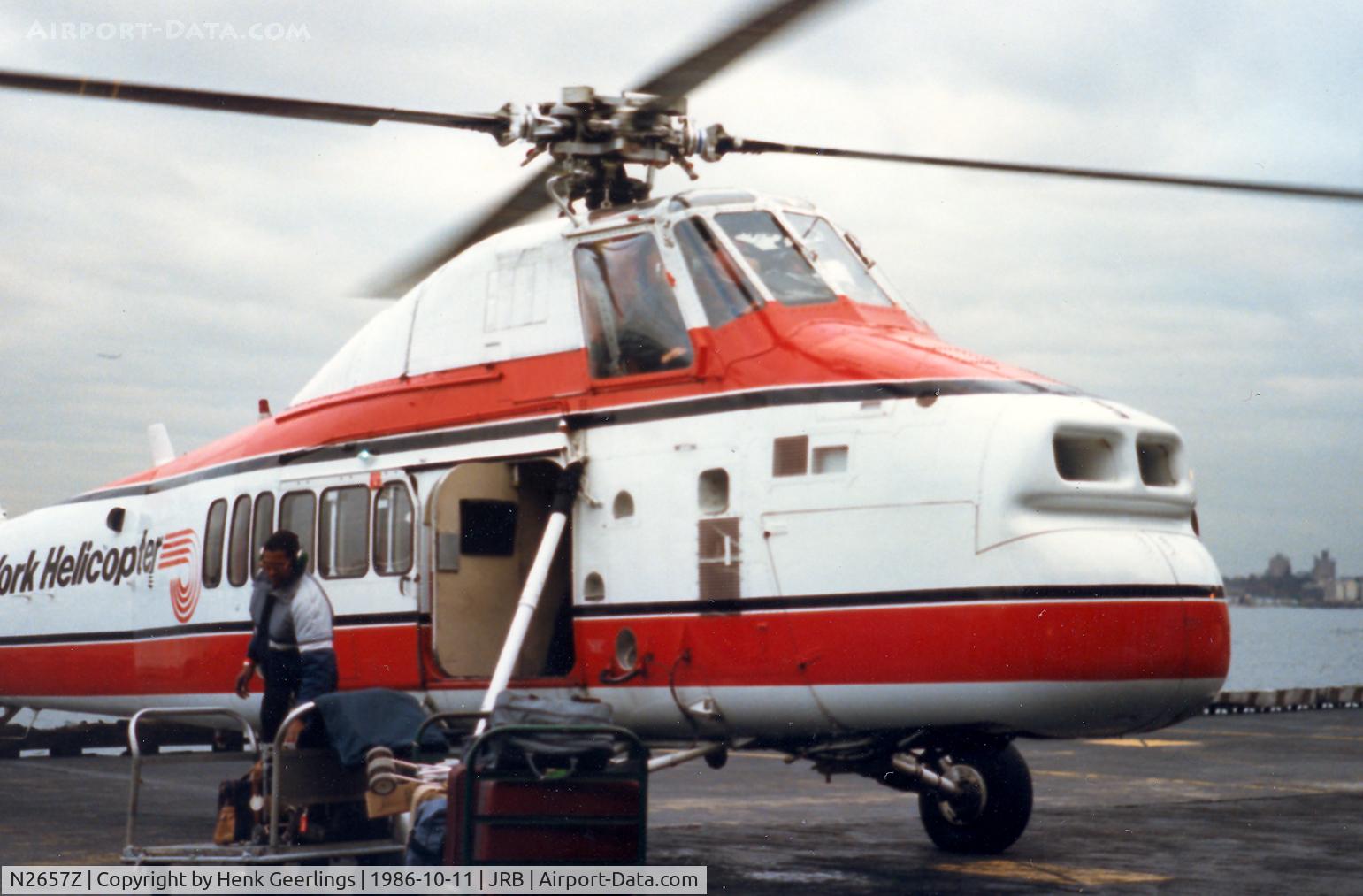 N2657Z, Sikorsky S-58ET C/N 58-1630, New York Helicopter , 1986