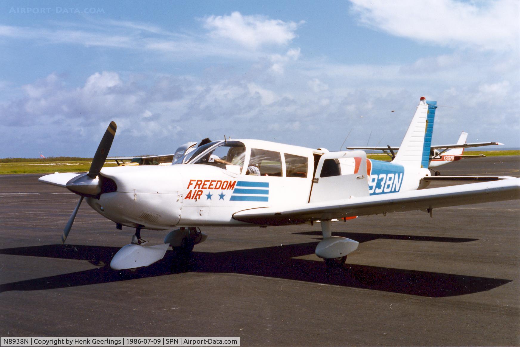 N8938N, 1969 Piper PA-32-300 Cherokee Six Cherokee Six C/N 32-40736, Freedom Air , Charter flight