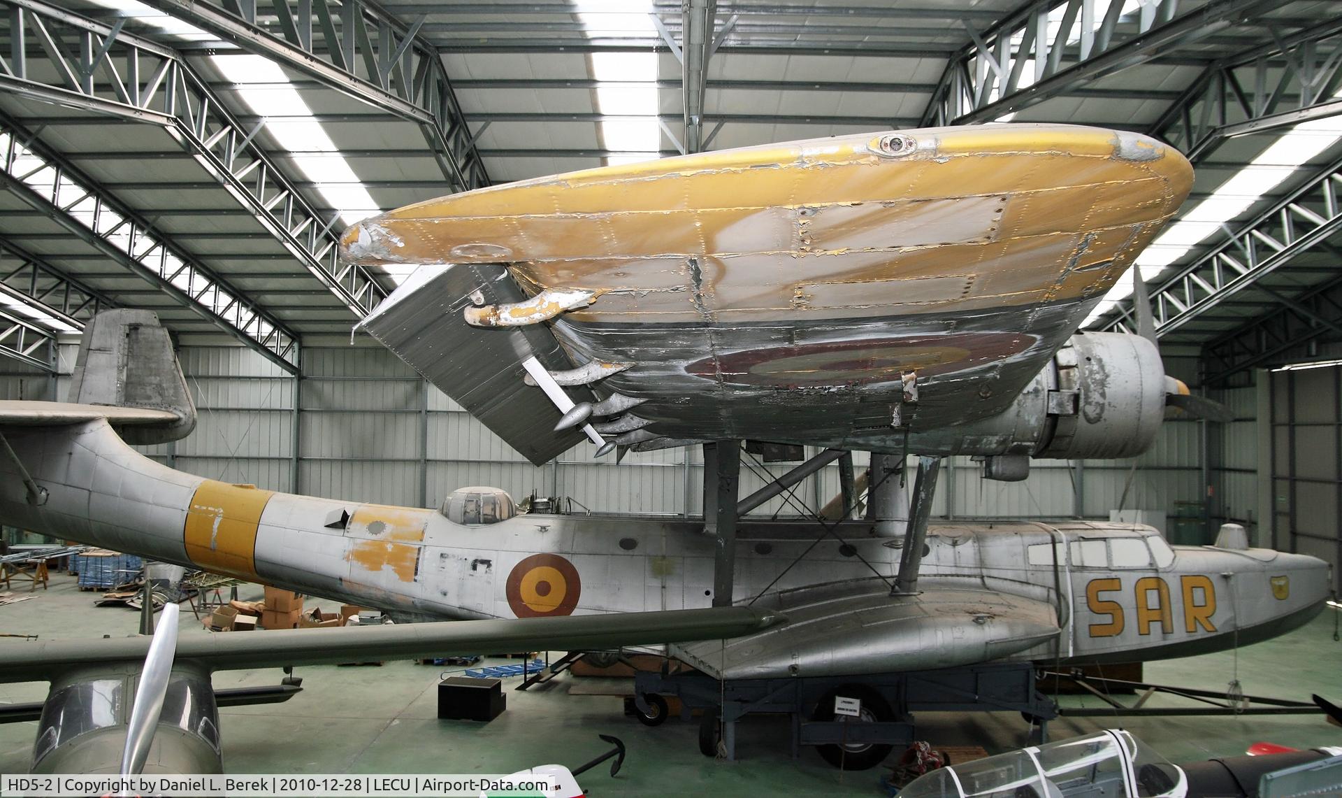 HD5-2, 1944 Dornier Do-24T-3 C/N 5341 (3406), This rare classic flying boat has finally been taken indoors and is undergoing restoration.