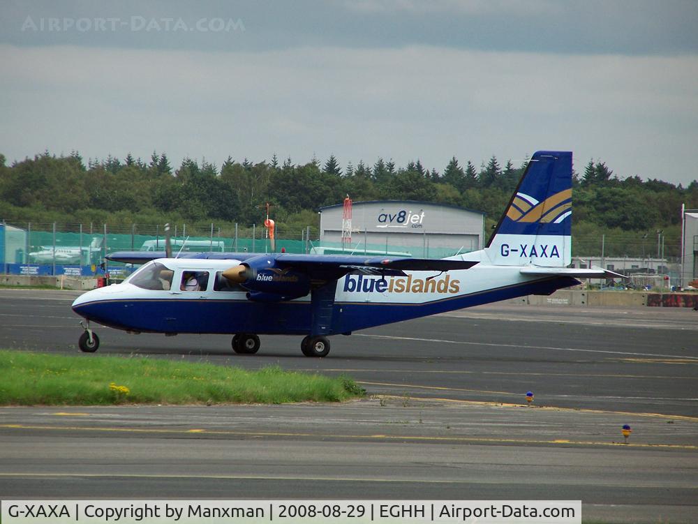 G-XAXA, 1976 Britten-Norman BN-2A-26 Islander C/N 530, Blue Island BN-2 G-XAXA