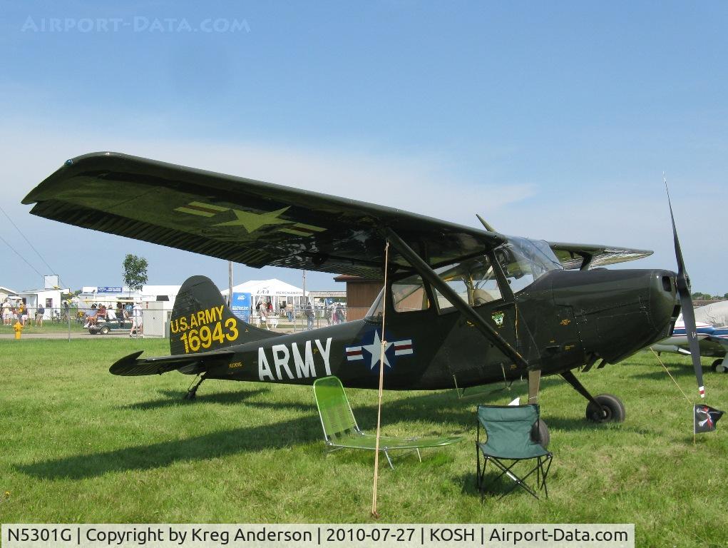 N5301G, 1952 Cessna 305A C/N 22808, EAA AirVenture 2010