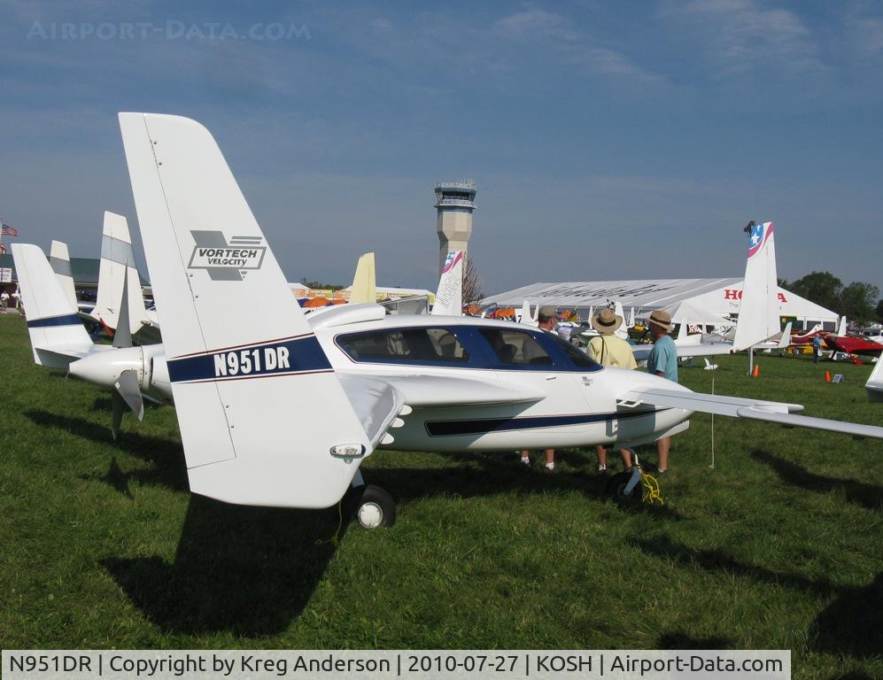 N951DR, 2000 Velocity Velocity C/N 3RX075, EAA AirVenture 2010