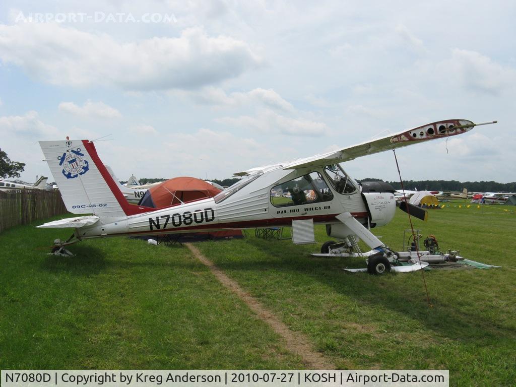 N7080D, 1993 PZL-Okecie PZL-104 Wilga 80 C/N CF21920935, EAA AirVenture 2010