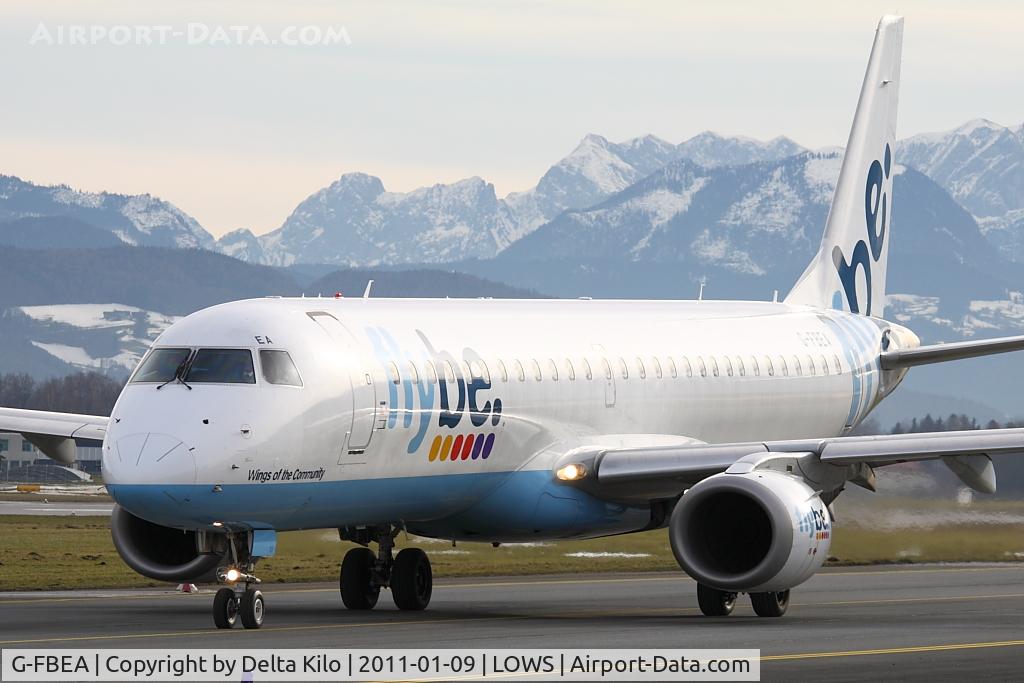 G-FBEA, 2006 Embraer 195LR (ERJ-190-200LR) C/N 19000029, BEE [BE] FlyBE