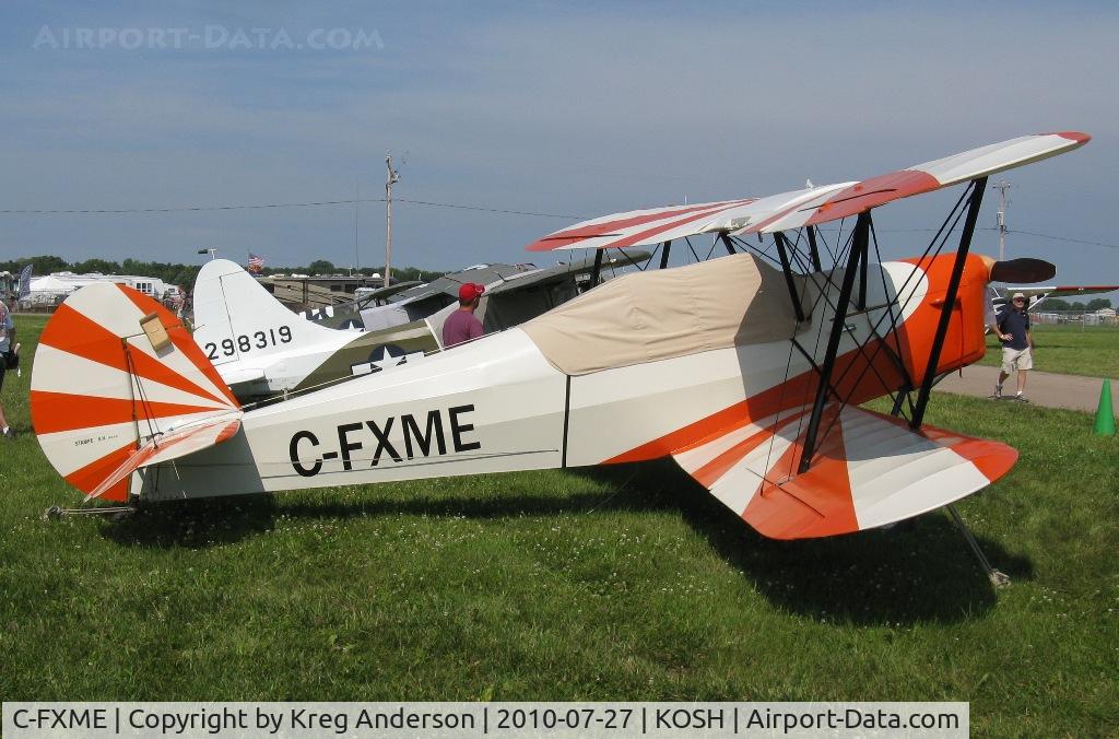C-FXME, 2007 Stampe-Vertongen SV-4C C/N 633, EAA AirVenture 2010