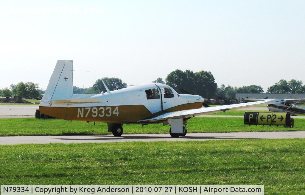 N79334, 1965 Mooney M20C Ranger C/N 2998, EAA AirVenture 2010