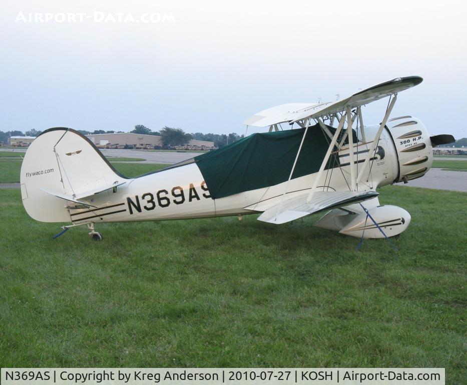 N369AS, 1992 Classic Aircraft Corp WACO YMF C/N F5C-046, EAA AirVenture 2010