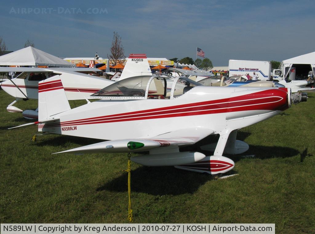N589LW, 1975 Thorp T-18 Tiger C/N 589, EAA AirVenture 2010