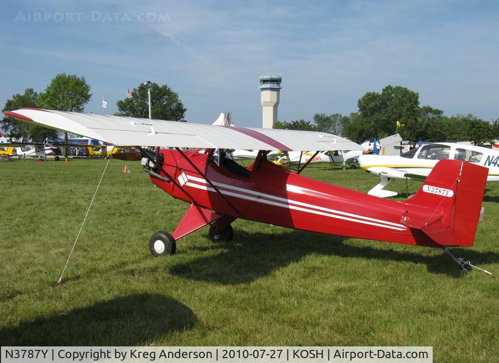 N3787Y, 1981 Corben Baby Ace Model D C/N KY1, EAA AirVenture 2010