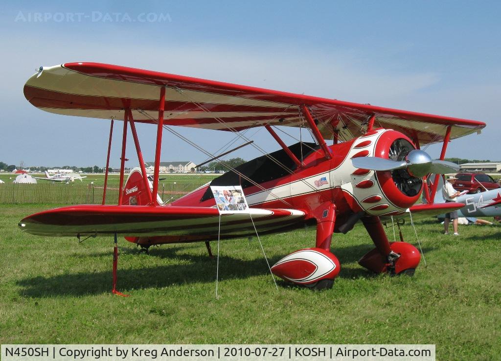 N450SH, 1943 Boeing B75N1 C/N 75-8004, EAA AirVenture 2010