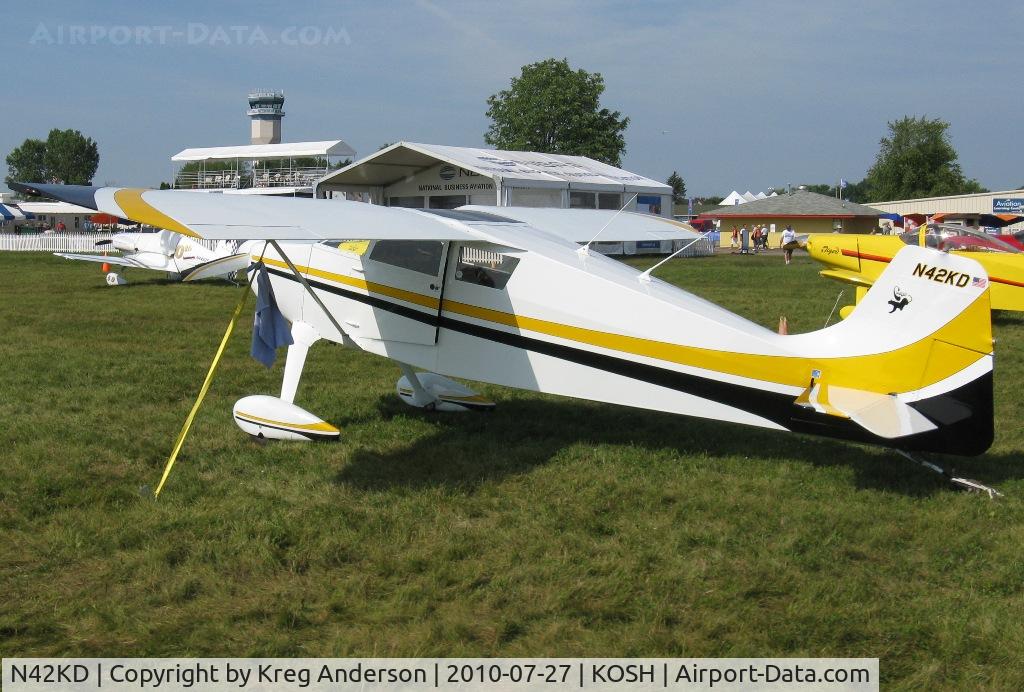 N42KD, 1977 Nesmith M1 Cougar C/N KD-1, EAA AirVenture 2010