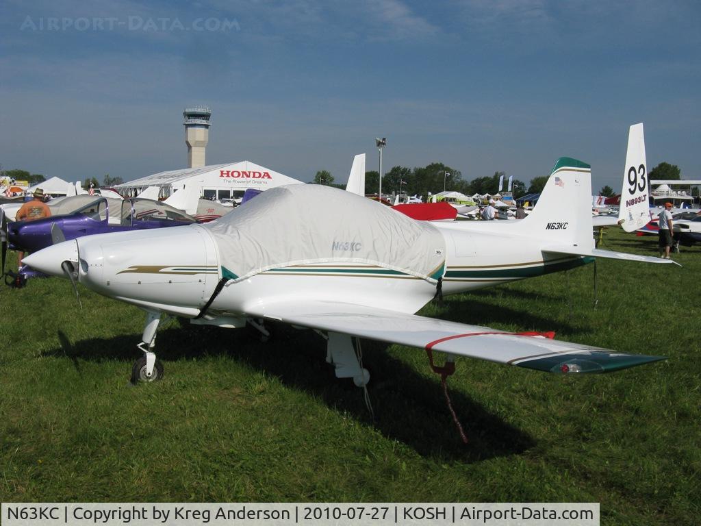 N63KC, 1993 Sequoia F-8L Falco C/N 1048, EAA AirVenture 2010