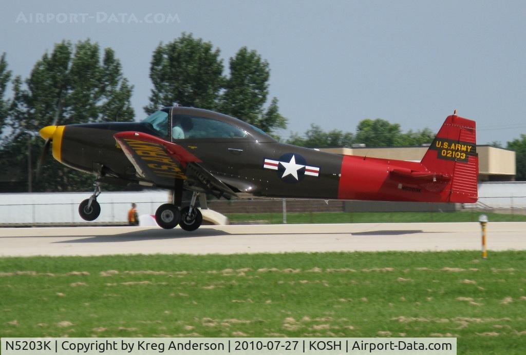 N5203K, 1950 Ryan Navion B C/N NAV-4-2103B, EAA AirVenture 2010