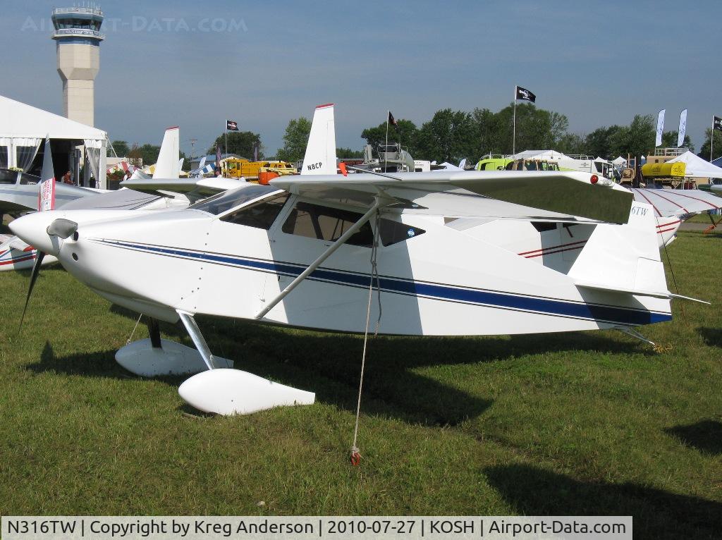 N316TW, 2006 Wittman W-10 Tailwind C/N 1206JR, EAA AirVenture 2010