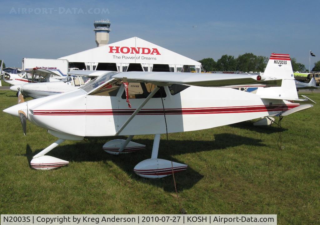 N2003S, 2002 Wittman W-8 Tailwind C/N 1140, EAA AirVenture 2010