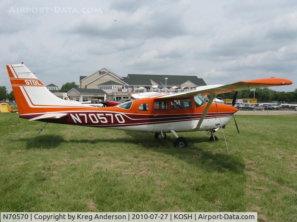 N70570, 1973 Cessna TU206F Turbo Stationair C/N U20602083, EAA AirVenture 2010