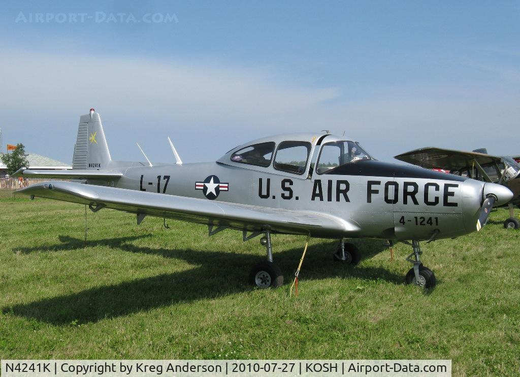 N4241K, 1948 Ryan Navion A C/N NAV-4-1241, EAA AirVenture 2010