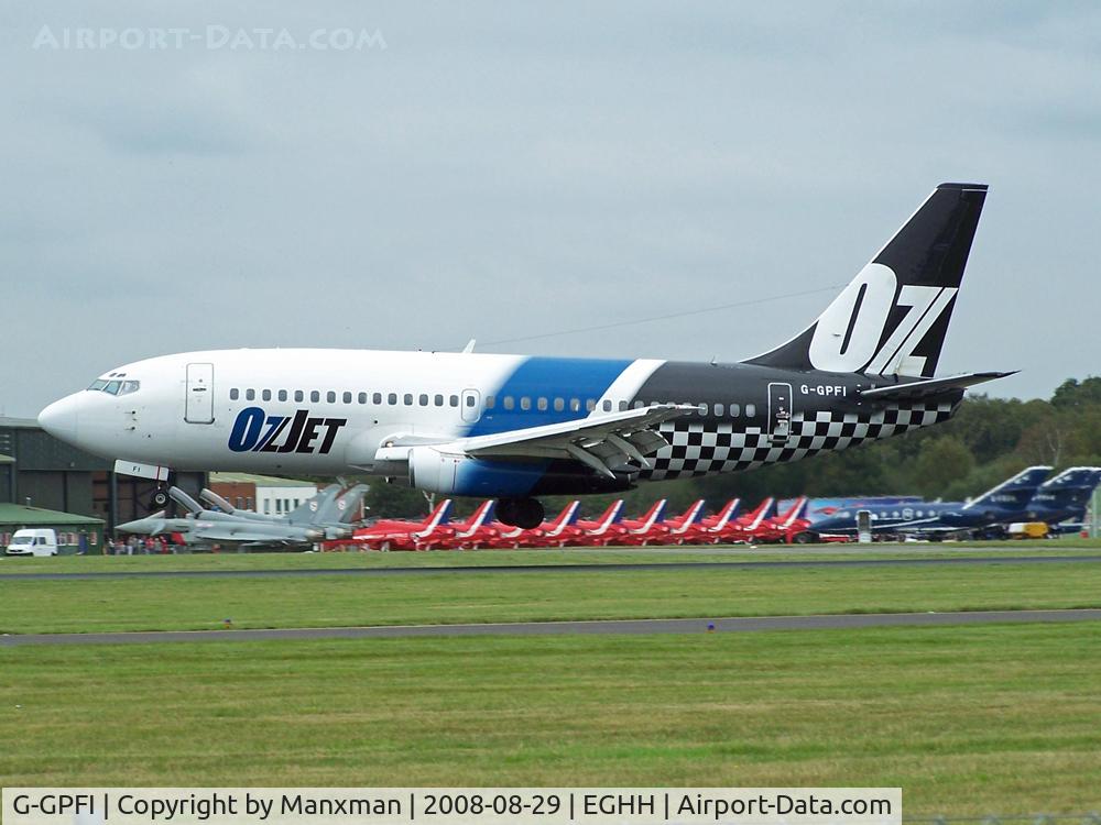 G-GPFI, 1974 Boeing 737-229 C/N 20907, One of the 737-200s of the now defunct EAL arriving at BOH