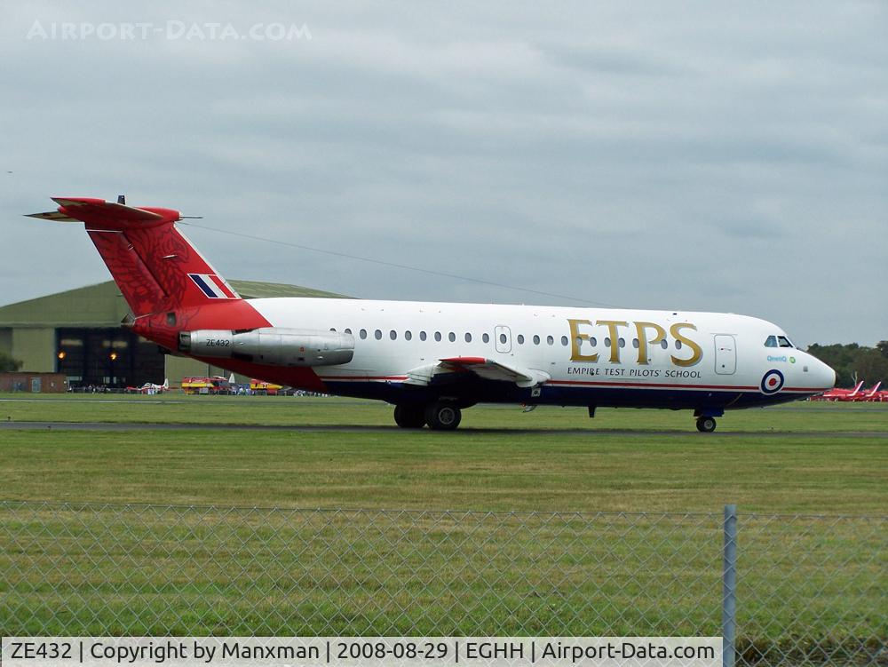 ZE432, 1973 BAC 111-479FU One-Eleven C/N BAC.250, ETPS BAC 1-11