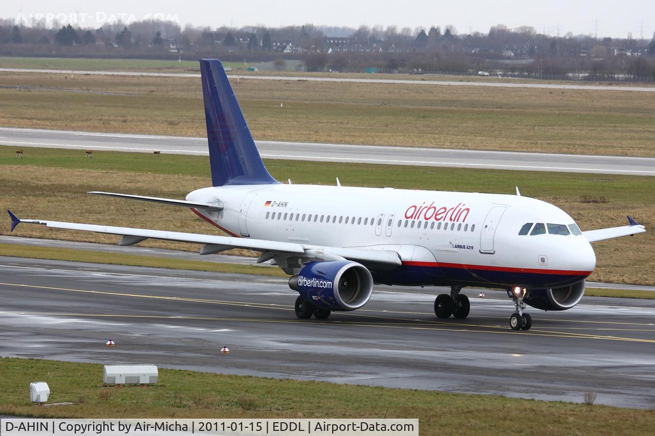 D-AHIN, 2009 Airbus A319-112 C/N 3853, Air Berlin