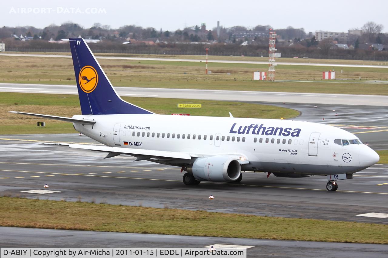D-ABIY, 1991 Boeing 737-530 C/N 25243, Lufthansa, Aircraft Name: Lingen