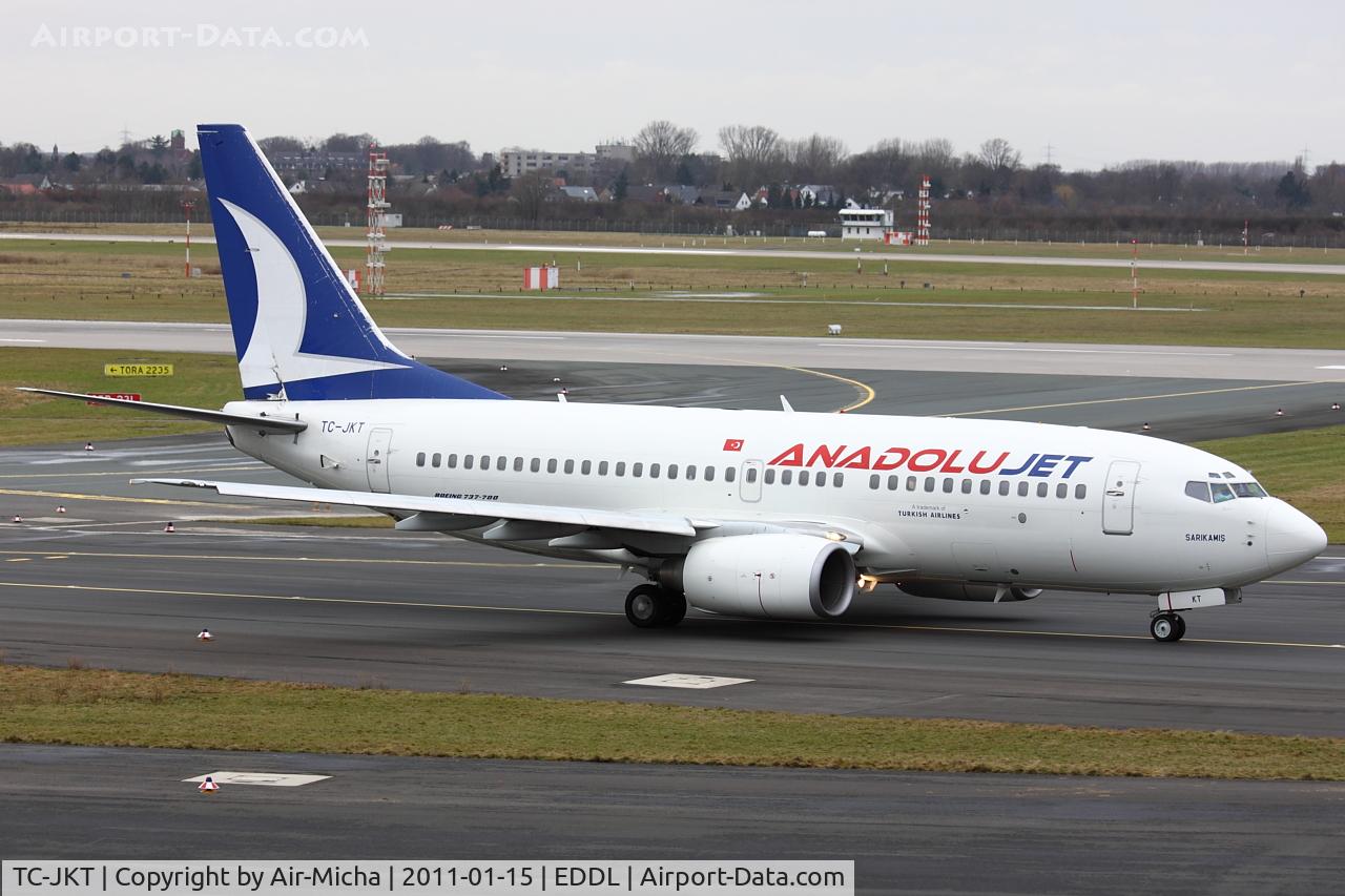TC-JKT, 2003 Boeing 737-73V C/N 32420, Anadolu Jet, Aircraft Name: Sarikamis